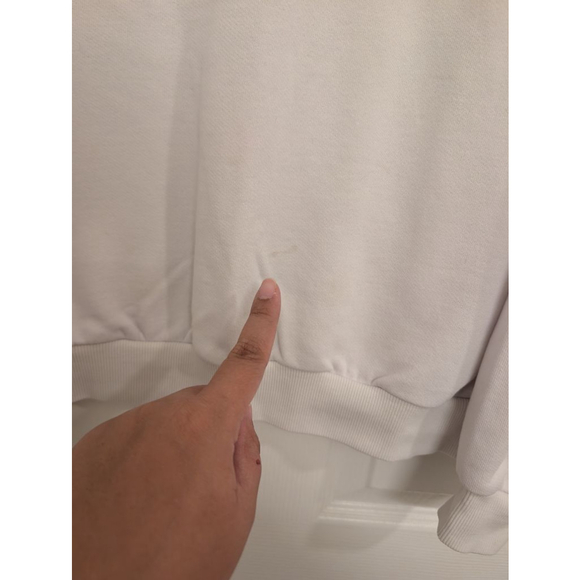 Alo Yoga Accolade Crew Neck Women's Pullover Classic White size M - Picture 4 of 9